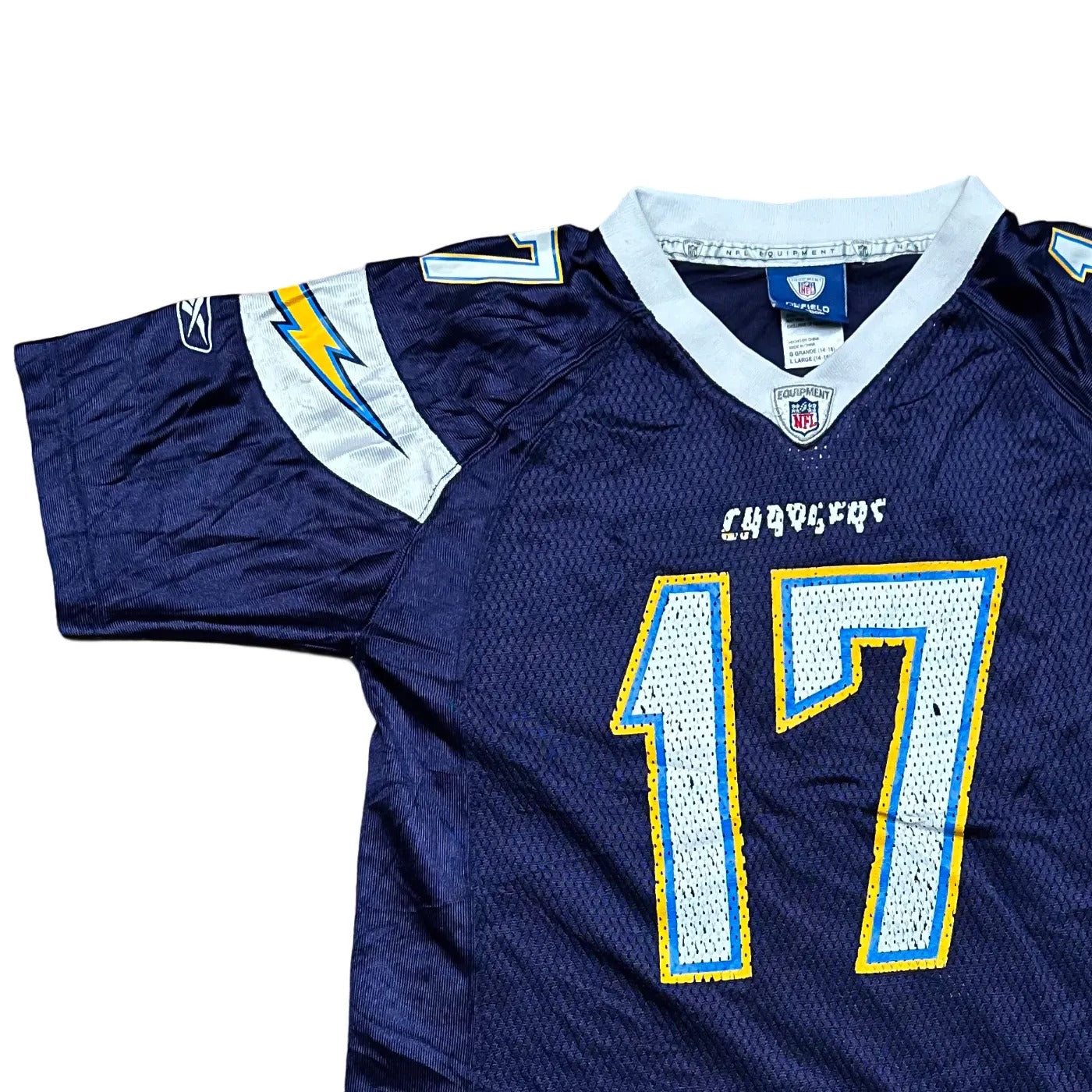 Reebok Kids San Diego Chargers #17 – NFL (Philip Rivers) Jersey Multicolour Age 14-16Y
