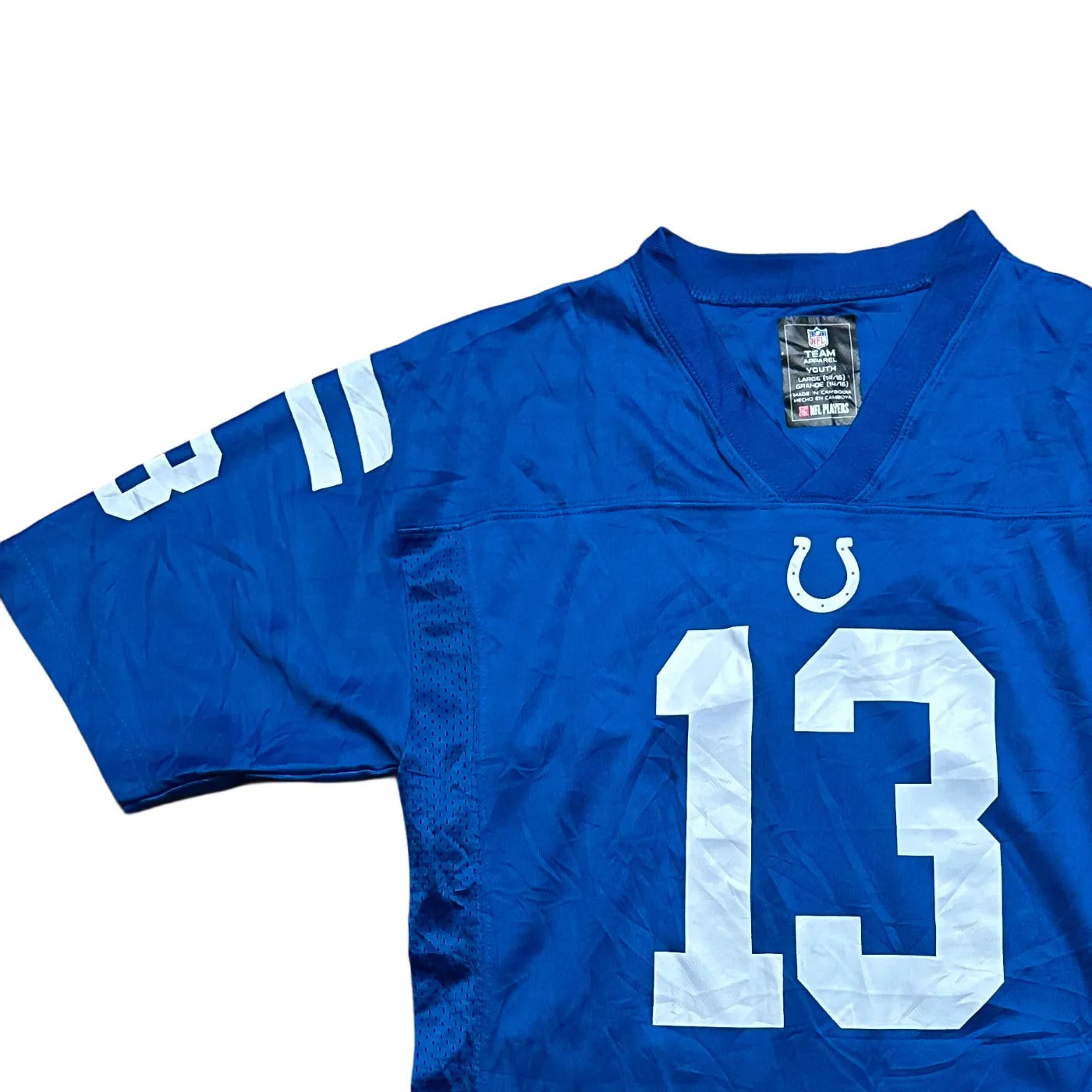 NFL Team Apparel Kids Indianapolis Colts #13 – NFL (T.Y. Hilton) Jersey Blue Age 14-16Y