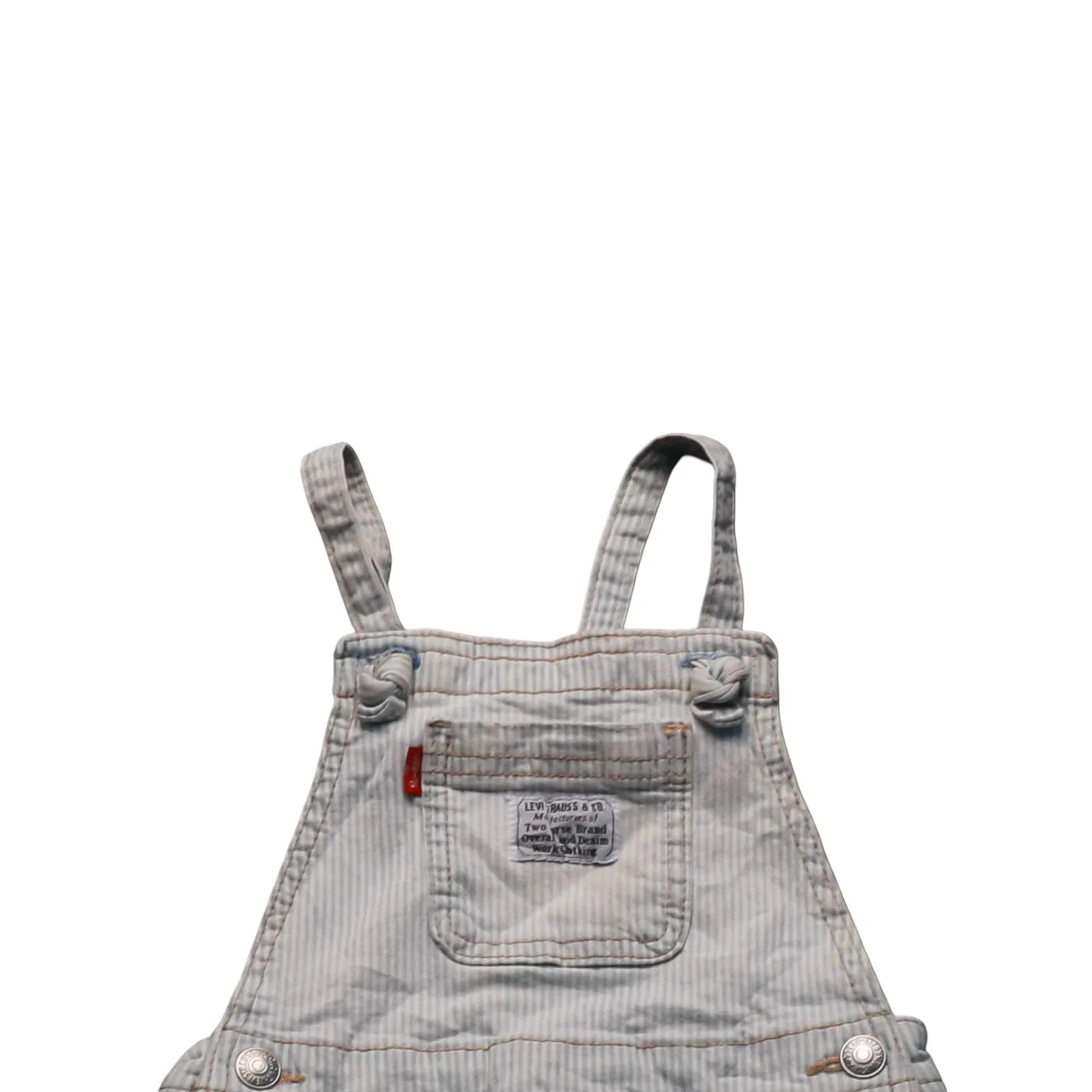 Levis Kids Stripe Dungarees Multicolour Age 18M