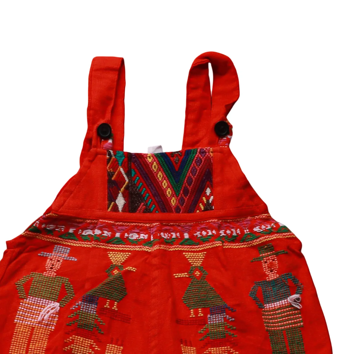 Unbranded Kids Aztec Dungarees Multicolour Age 18M