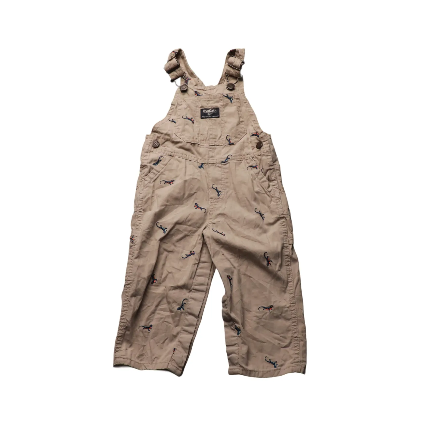 OshKosh Kids Dungarees Beige Age 18M