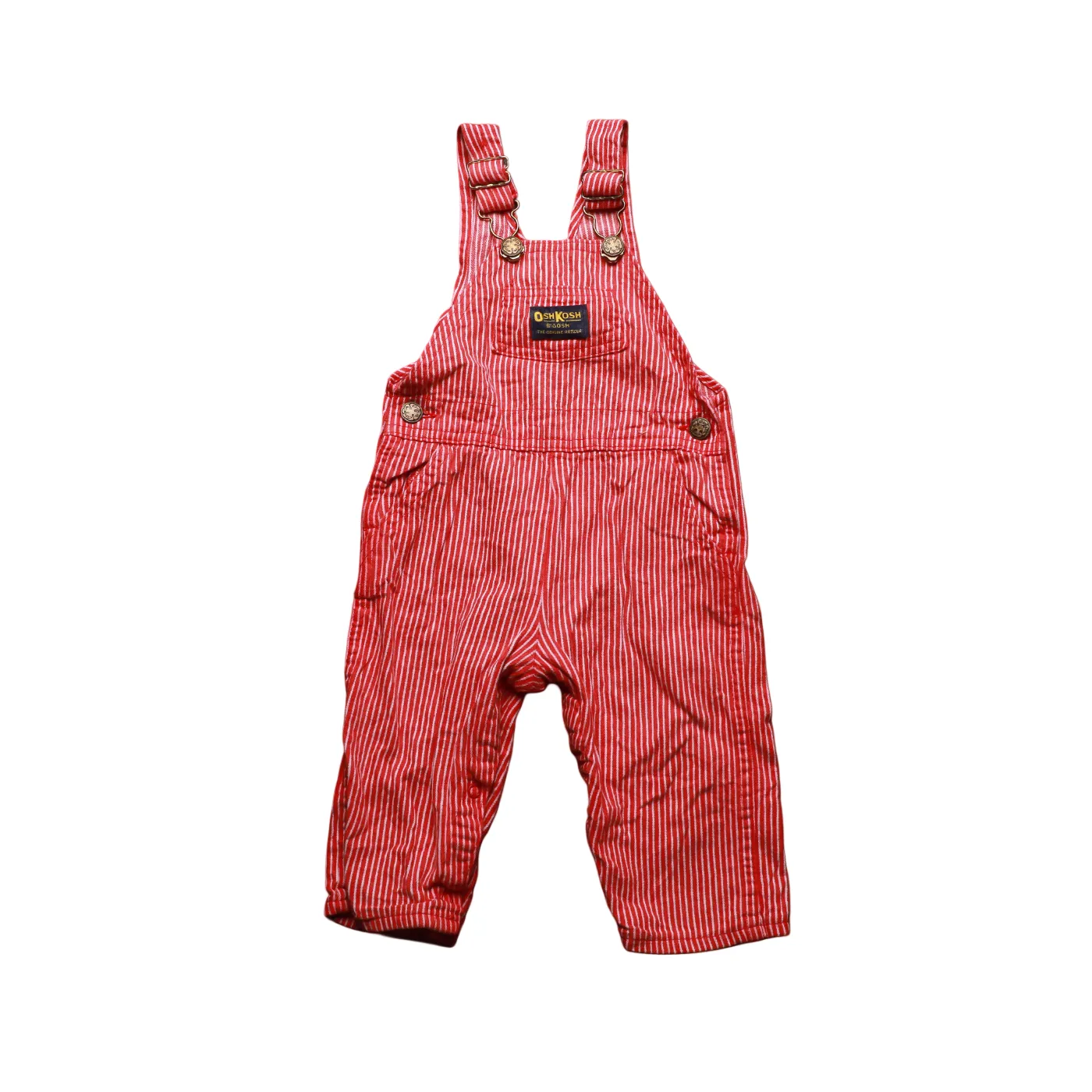 OshKosh Kids Stripe Dungarees Multicolour Age 24M