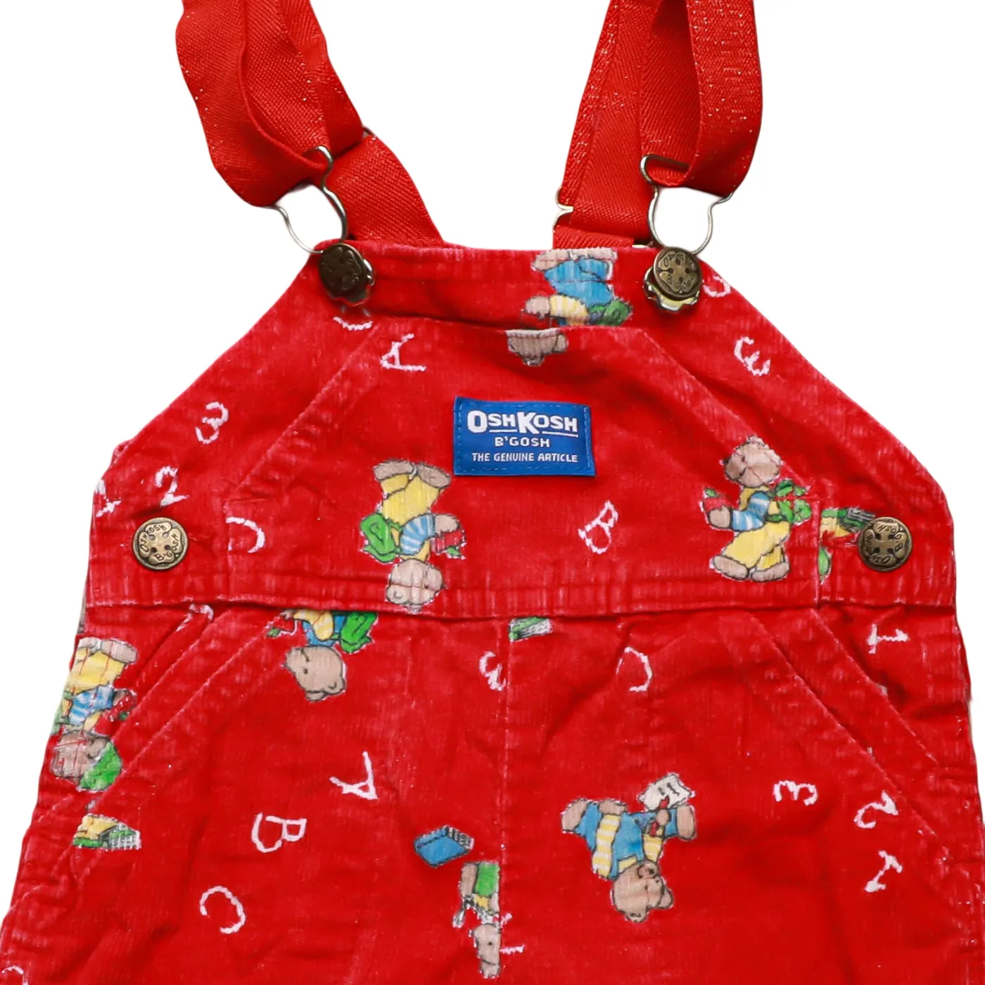 OshKosh Kids Corduroy Dungarees Multicolour Age 18M