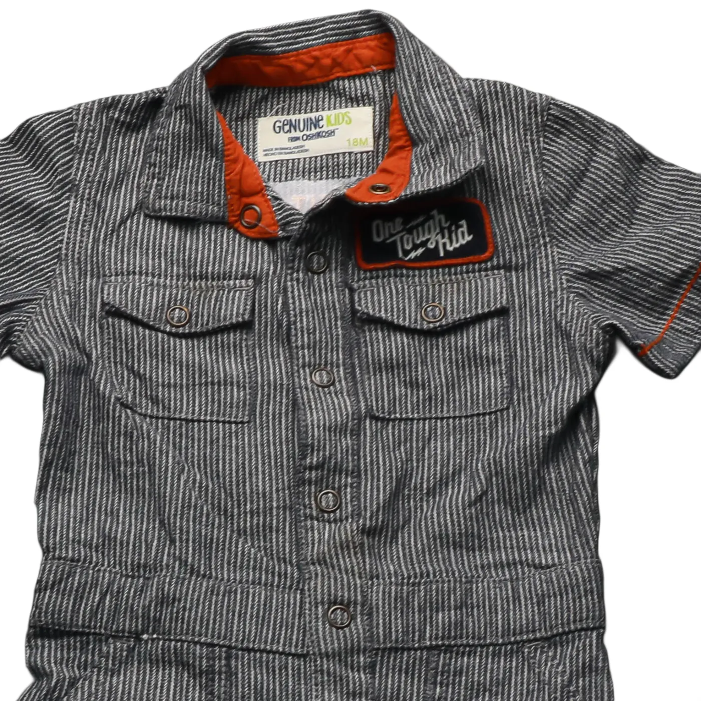 OshKosh Kids Stripe Overall Multicolour Age 18M