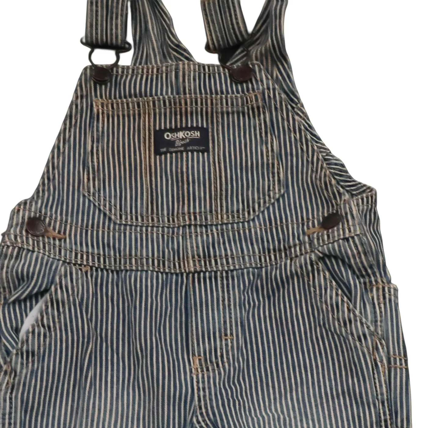OshKosh Kids Stripe Dungarees Multicolour Age 18M