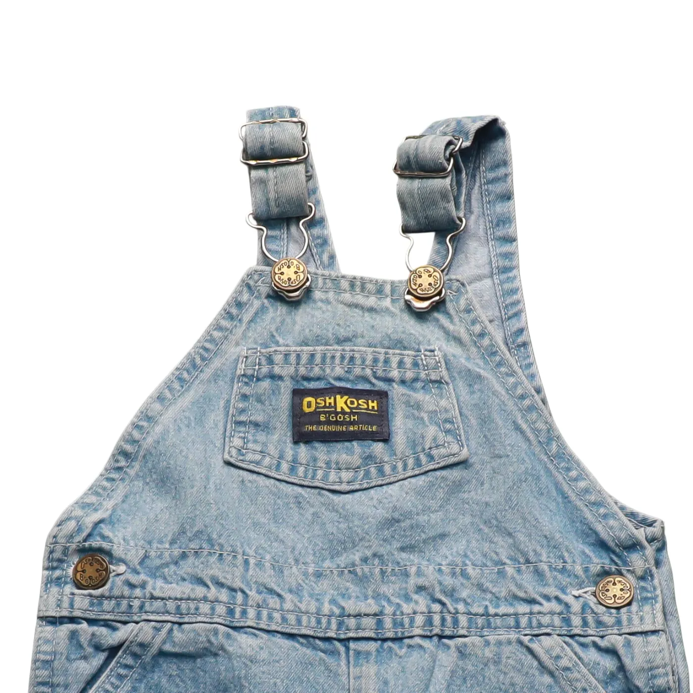 OshKosh Kids Shortall Dungarees Blue Age 18M