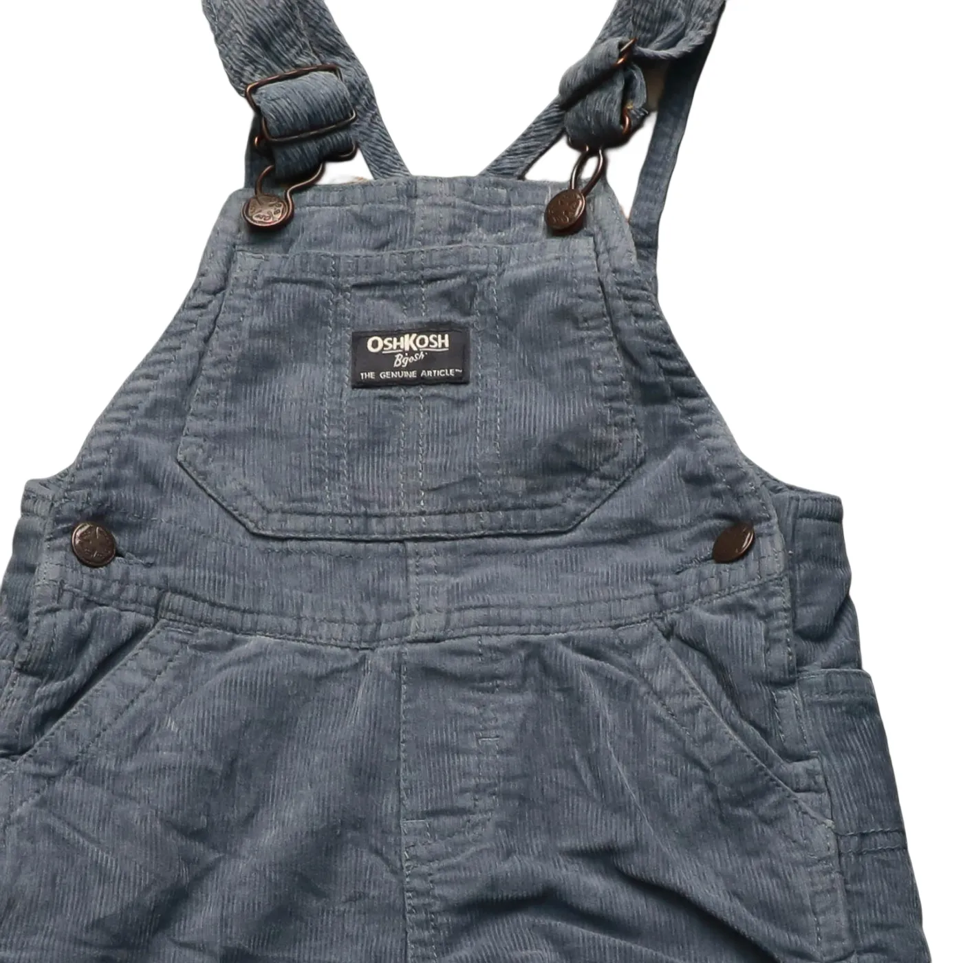 OshKosh Kids Corduroy Dungarees Blue Age 18M