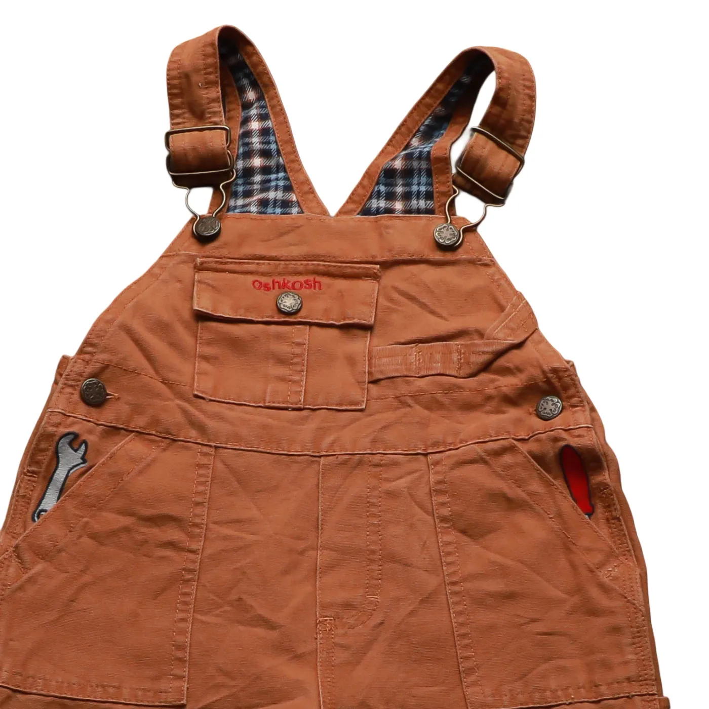 OshKosh Kids Workwear Dungarees Brown Age 18M