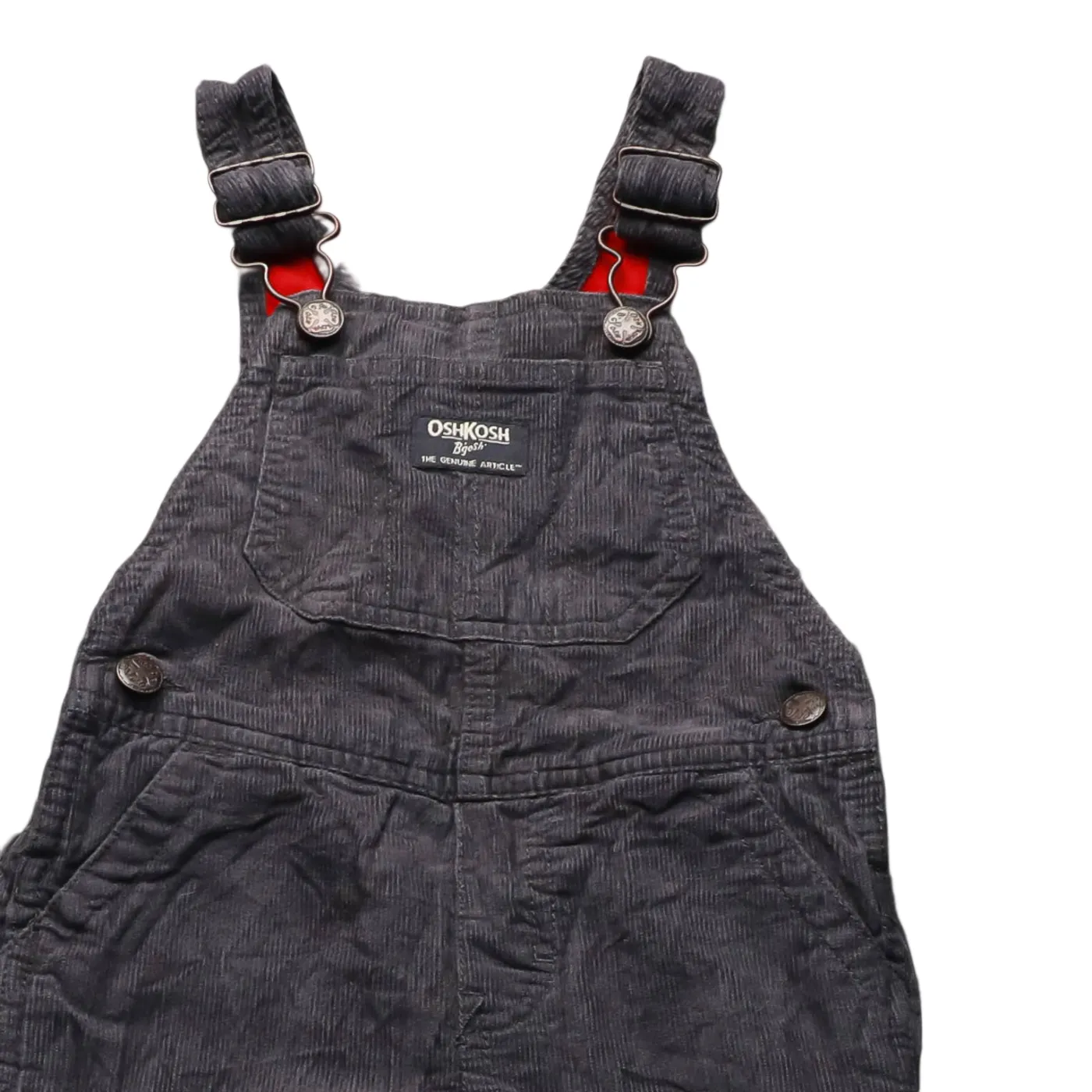 OshKosh Kids Corduroy Dungarees Grey Age 18M