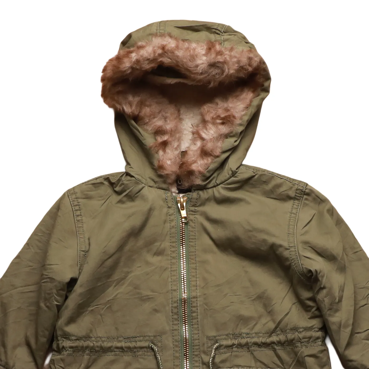 OshKosh Kids Parka Jacket Green Age 12M