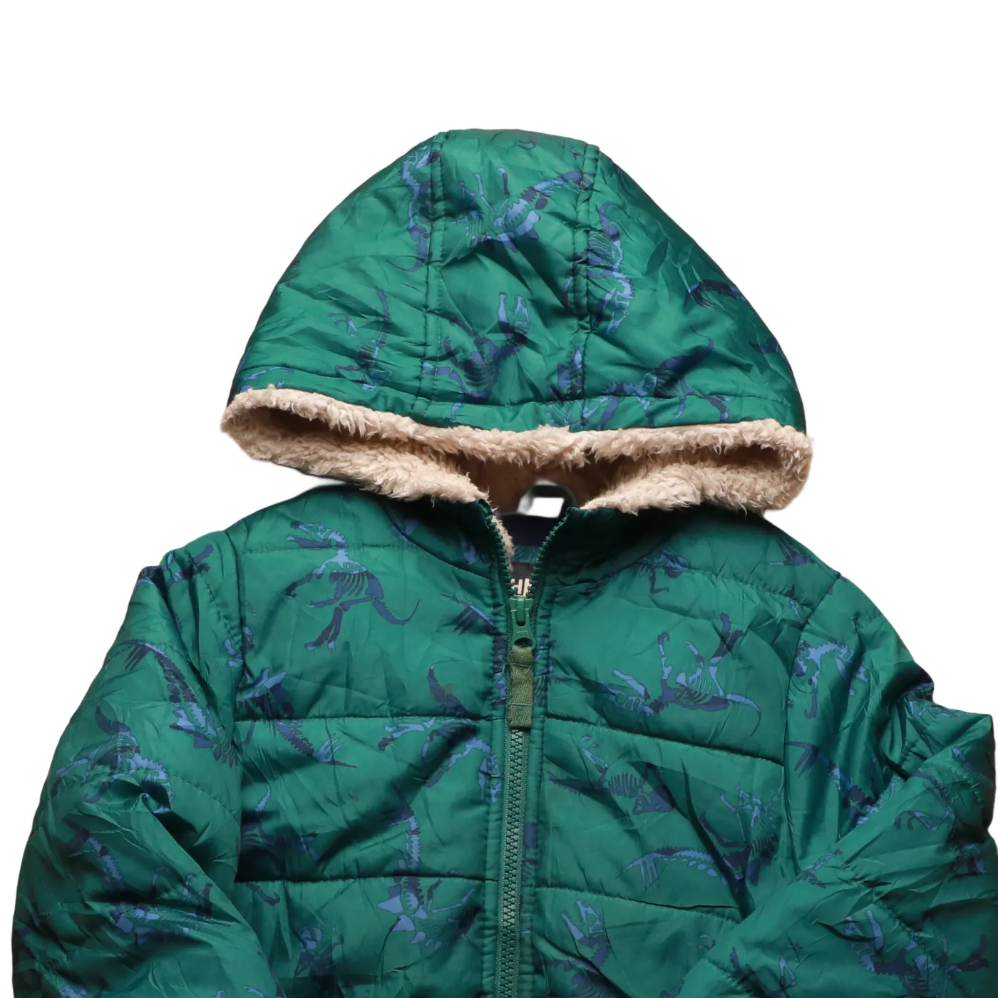 Osh Kosh Kids Puffer Jacket Green Age 5Y