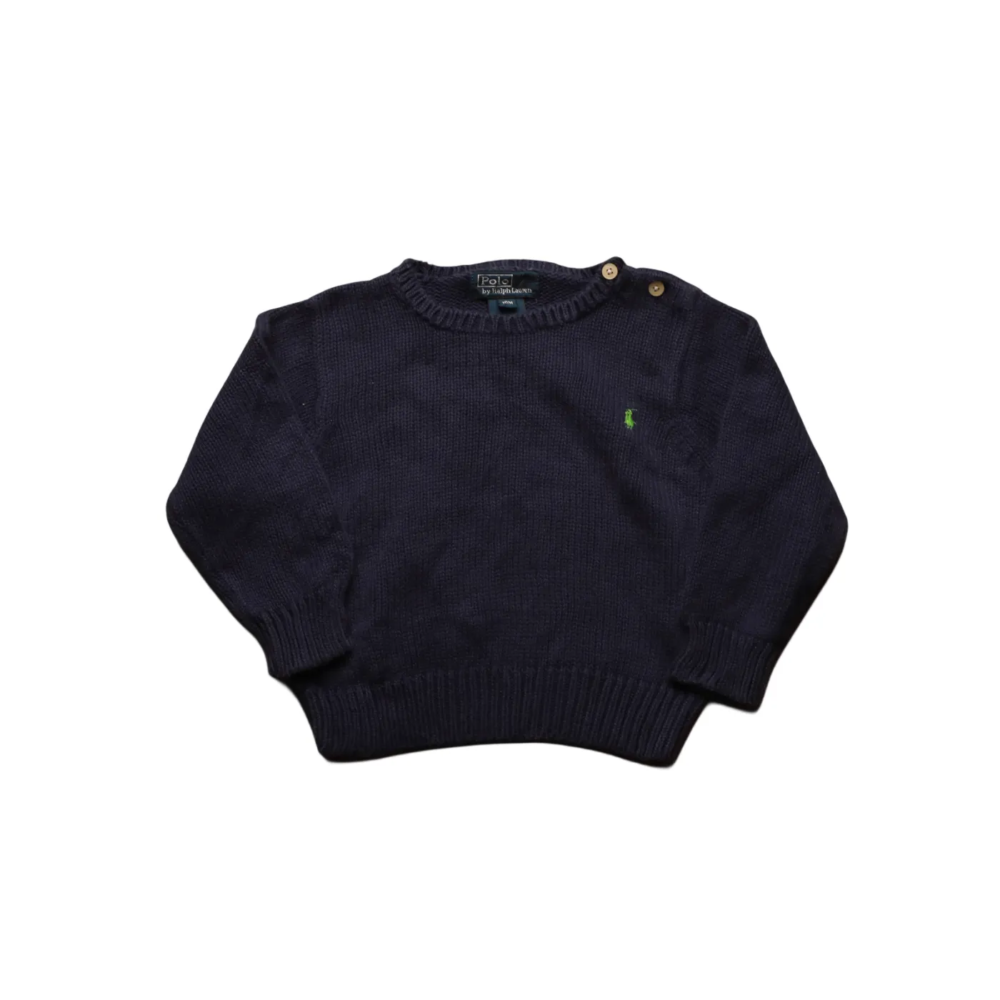 Ralph Lauren Kids Knitwear Jumper Blue Age 18M