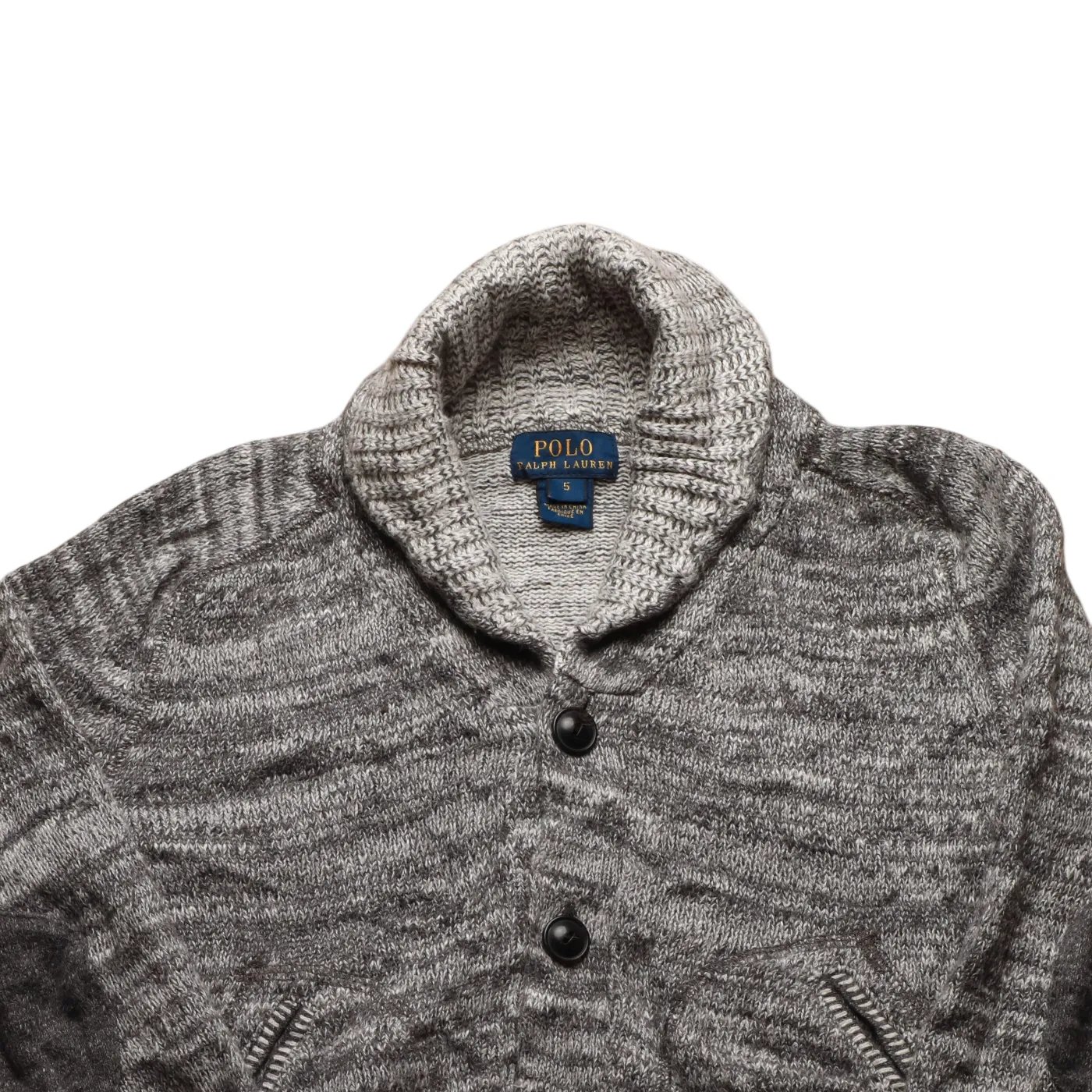 Ralph Lauren Kids Knitwear Cardigan Grey Age 5Y