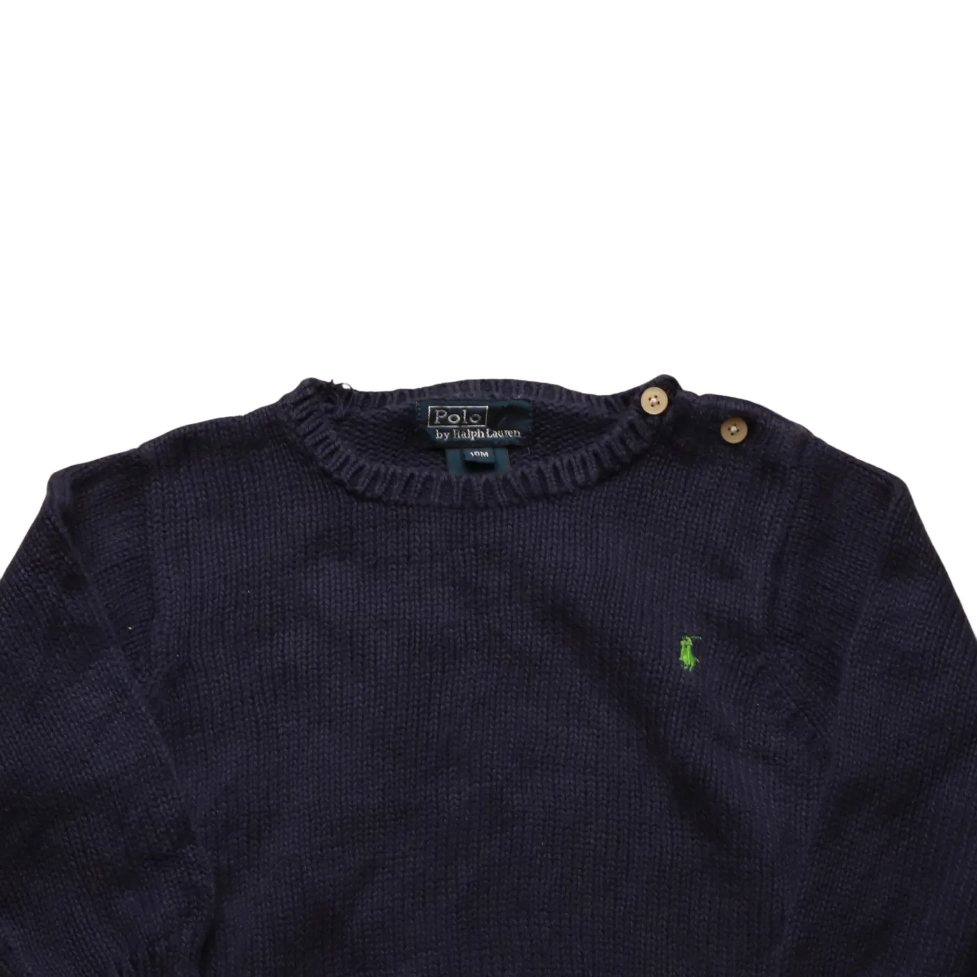 Ralph Lauren Kids Knitwear Jumper Blue Age 18M