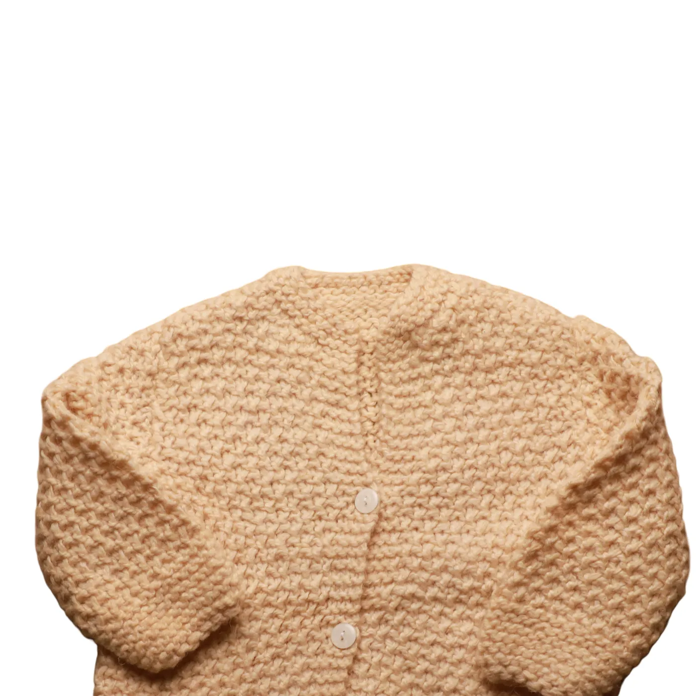 Unbranded Kids Crochet Cardigan Yellow Age 2Y