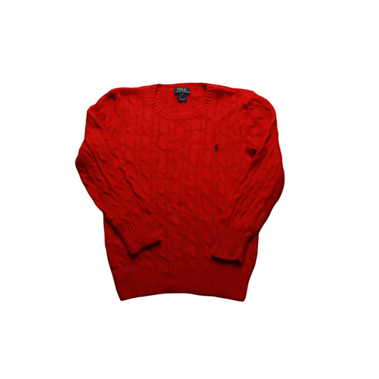 Ralph Lauren Kids Knitwear Jumper Red Age 7Y