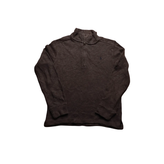 Ralph Lauren Kids 1/4 Zip Jumper Grey Age 6-7Y