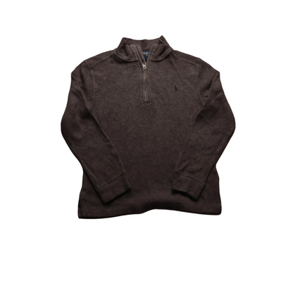 Ralph Lauren Kids 1/4 Zip Jumper Grey Age 7Y