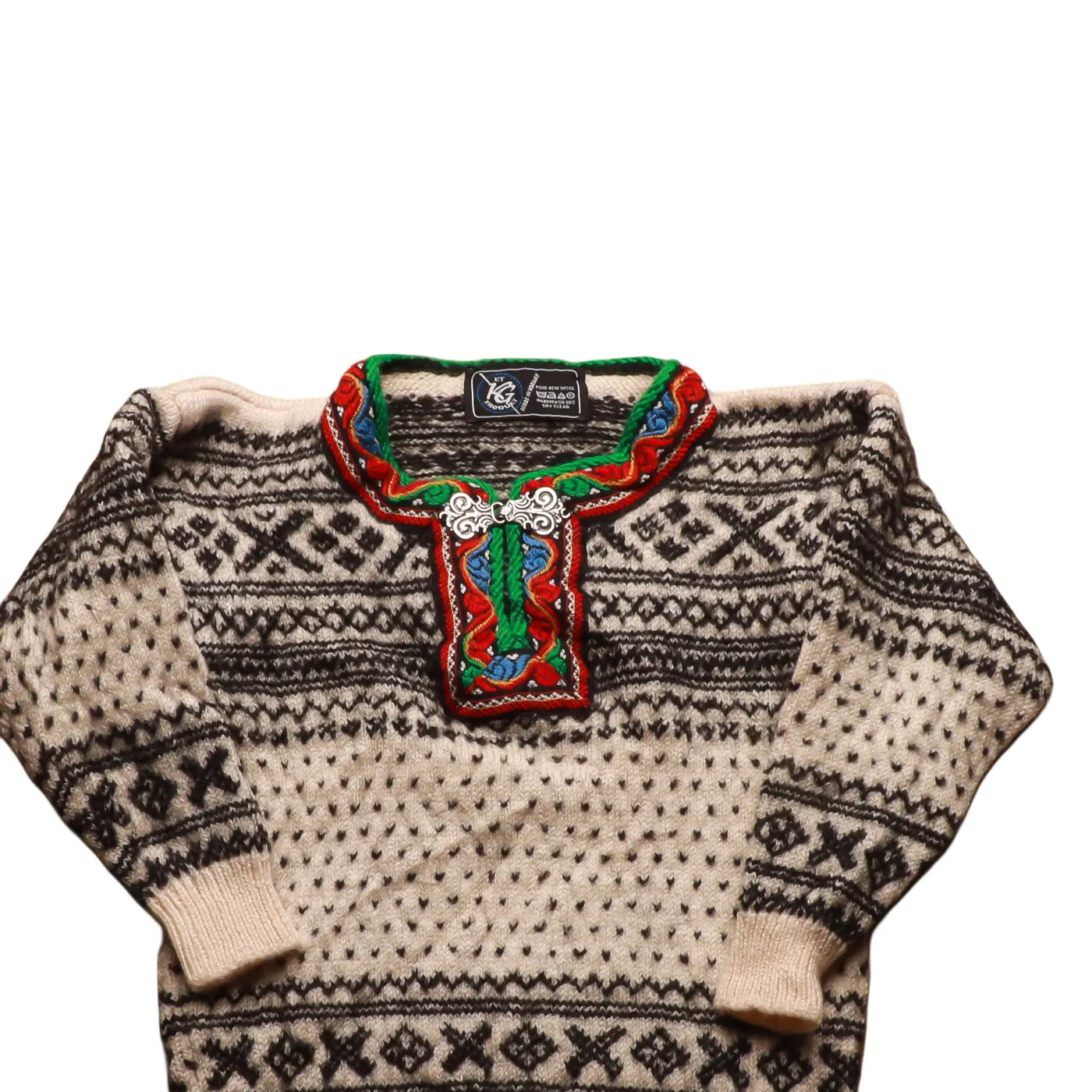 Unbranded Kids Wool Knitwear Jumper Multi Age 4Y