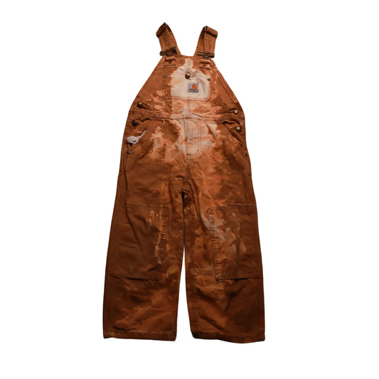 Carhartt Kids Acid Wash Dungarees Multi Age 4Y