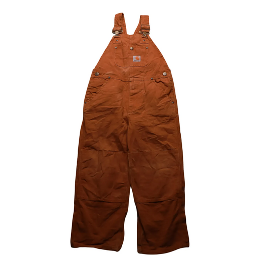 Carhartt Kids Acid Wash Dungarees Multi Age 6Y