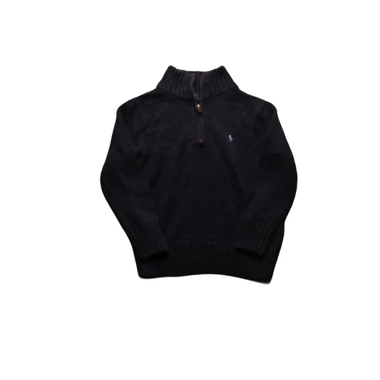 Ralph Lauren Kids 1/4 Zip Jumper Blue Age 4Y