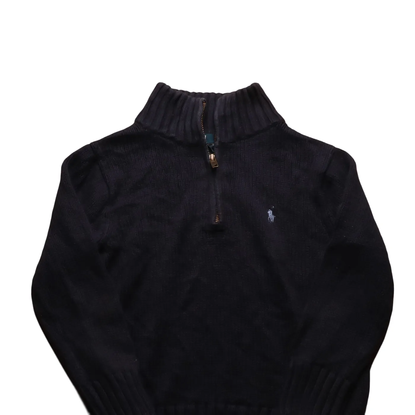 Ralph Lauren Kids 1/4 Zip Jumper Blue Age 4Y