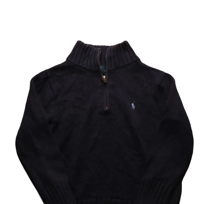 Ralph Lauren Kids 1/4 Zip Jumper Blue Age 4Y