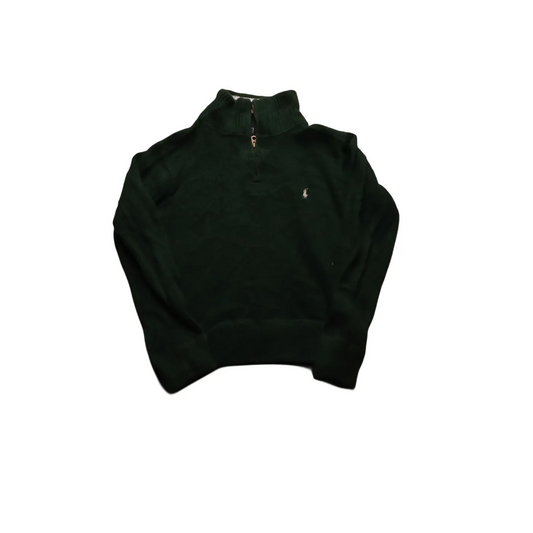 Ralph Lauren Kids 1/4 Zip Jumper Green Age 3Y
