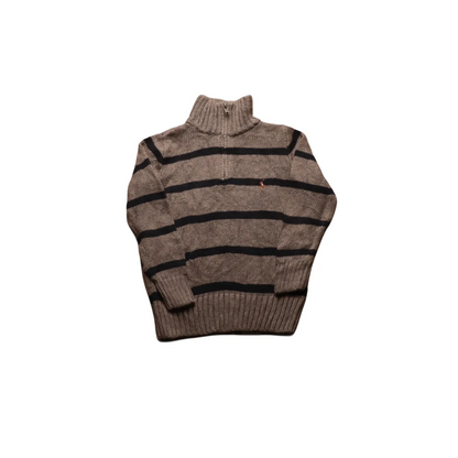 Ralph Lauren Kids 1/4 Zip Jumper Grey Age 3Y