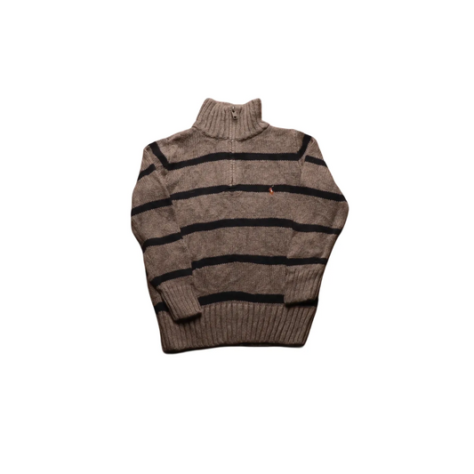 Ralph Lauren Kids 1/4 Zip Jumper Grey Age 3Y