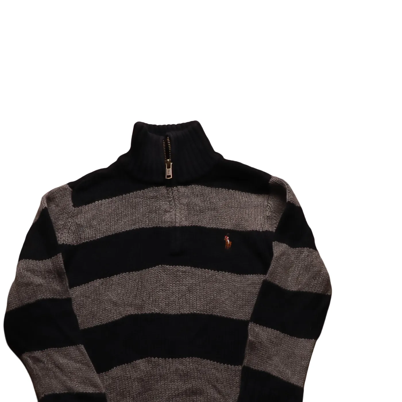 Ralph Lauren Kids 1/4 Zip Jumper Grey Age 3Y