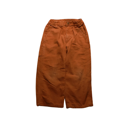 Carhartt Kids Khaki Trousers Brown Age 4Y