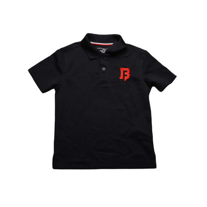 Tommy Hilfiger Kids Polo T-Shirt Black Age 5-6Y