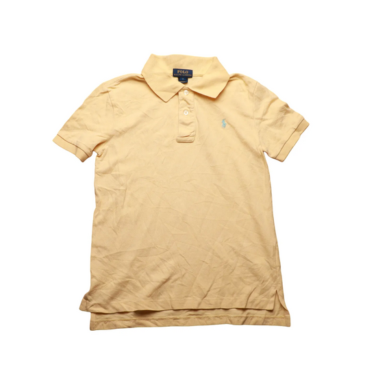 Ralph Lauren Kids Polo T-Shirt Yellow Age 7Y