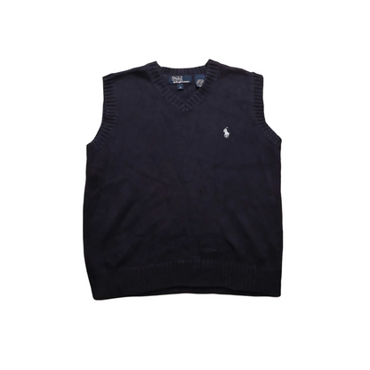 Ralph Lauren Kids Knitwear Vest Blue Age 8Y