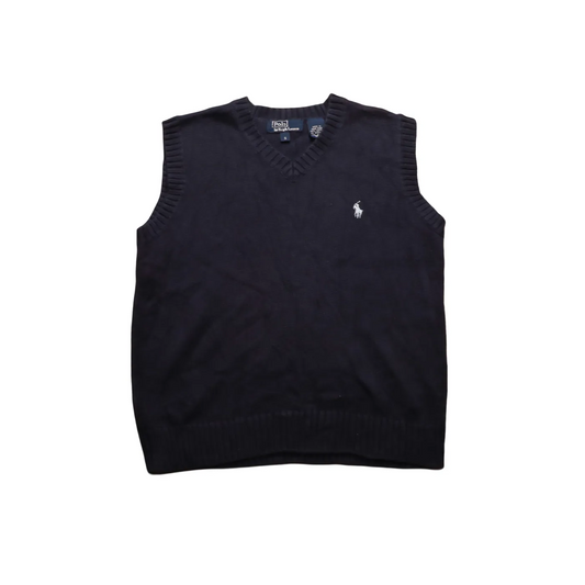 Ralph Lauren Kids Knitwear Vest Blue Age 8Y