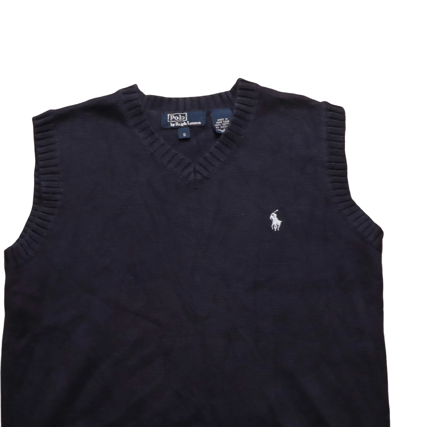 Ralph Lauren Kids Knitwear Vest Blue Age 8Y