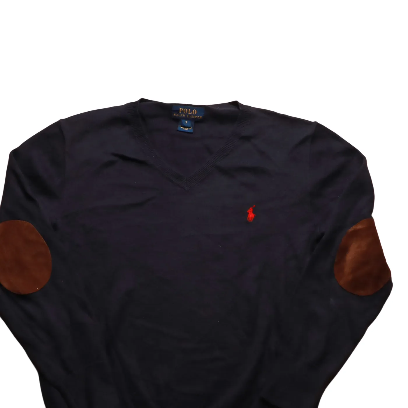 Ralph Lauren Kids Knitwear Jumper Blue Age 7Y