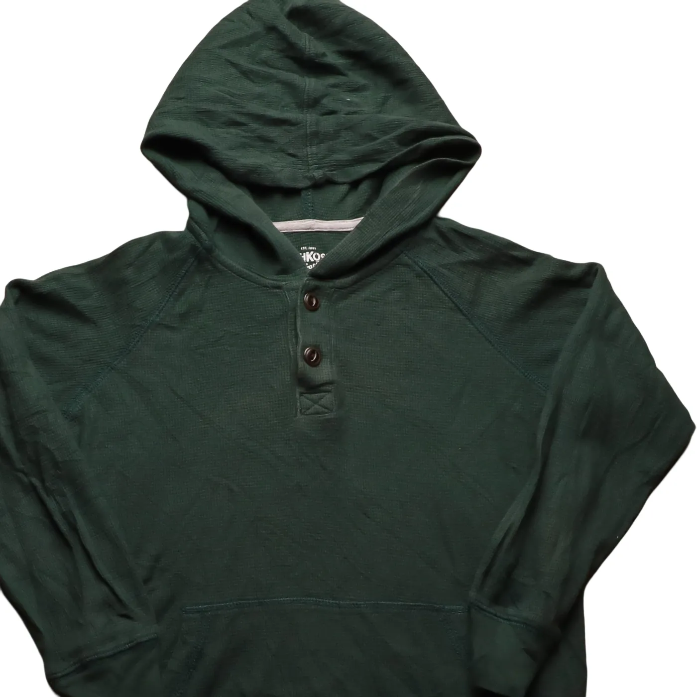 OshKosh Kids  Hoodie Green Age 7Y