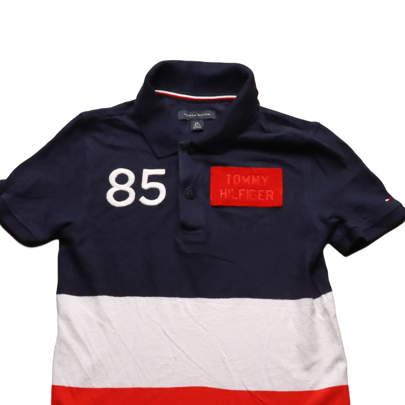 Tommy Hilfiger Kids Polo T-Shirt Multi Age 6-7Y