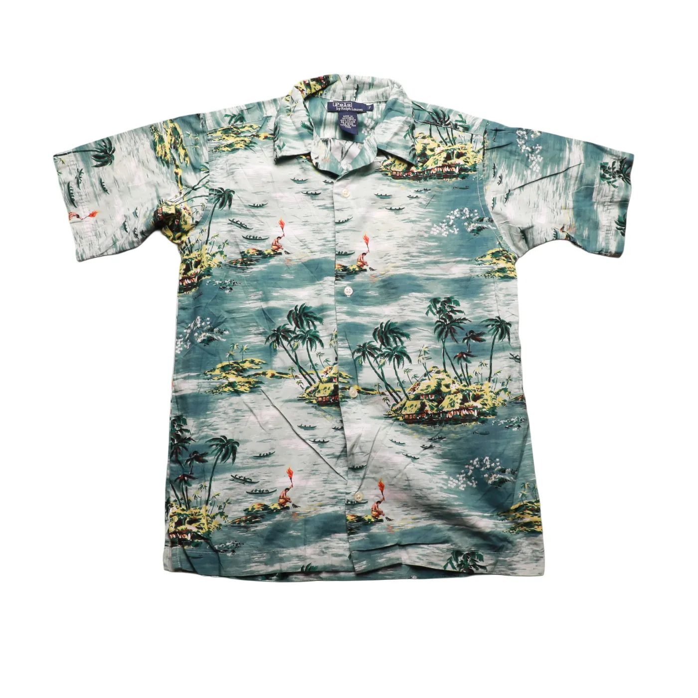 Ralph Lauren Kids Hawaii Shirt Multi Age 7Y