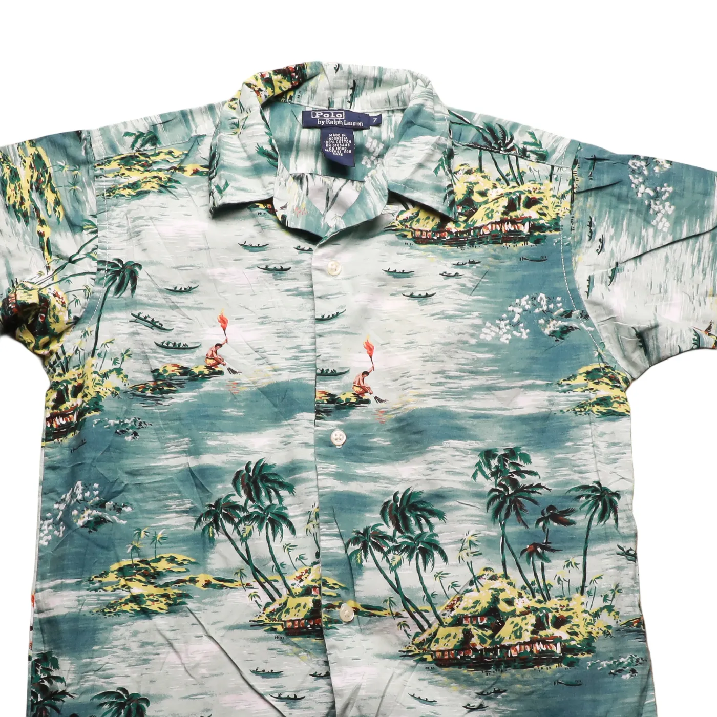 Ralph Lauren Kids Hawaii Shirt Multi Age 7Y