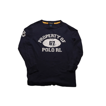 Ralph Lauren Kids  T-Shirt Blue Age 5Y