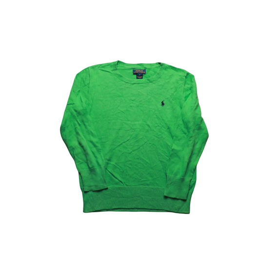 Ralph Lauren Kids Knitwear Jumper Green Age 7Y