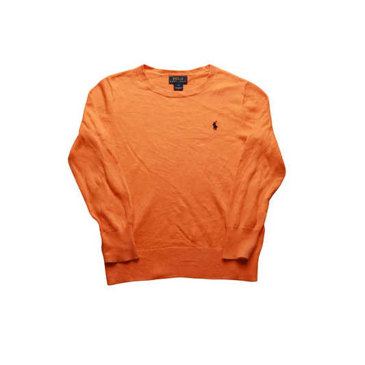 Ralph Lauren Kids Knitwear Jumper Orange Age 7Y