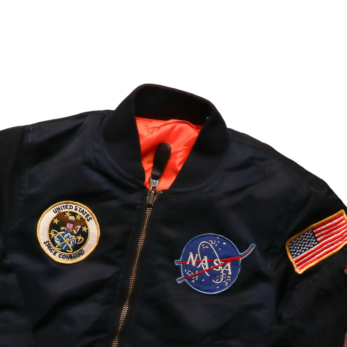 Unbranded Kids Nasa Bomber Jacket Blue Age 6-7Y