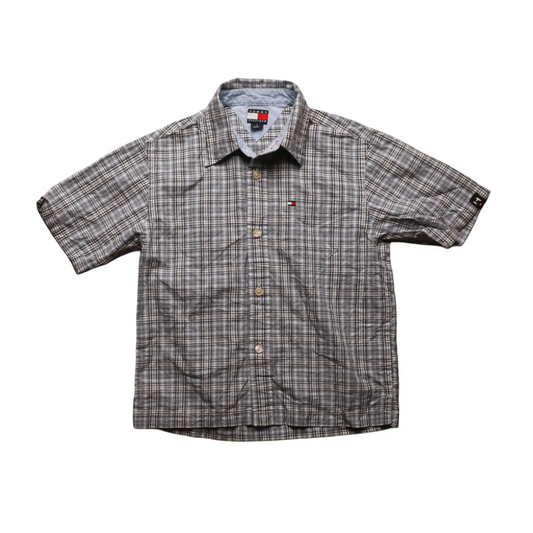 Tommy Hilfiger Kids Short Sleeve Shirt Multi Age 7Y