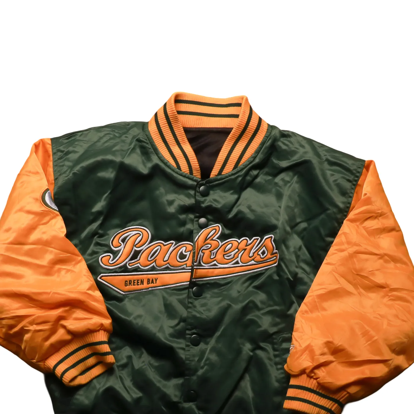 Green Bay Packers Kids Reversible NFL  Jacket Multi Age 8Y