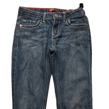 Levis Kids Boot Cut Denim Trousers Blue Age 8Y